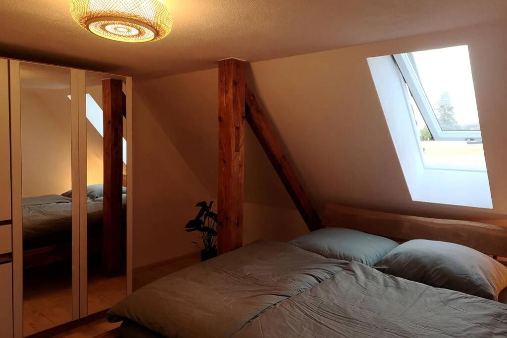 Ruhig Gelegene, Top Moderne Ferienwohnung - Hot Tub Und Sauna Gegen Aufpreis Neuhaus an Der Eger Exterior photo